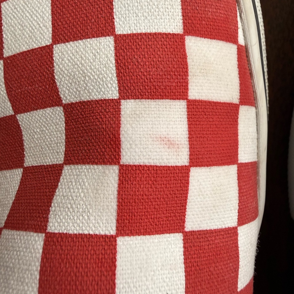 Vans Multi-Color Checkerboard Slip-On Sneakers - Picture 5 of 10